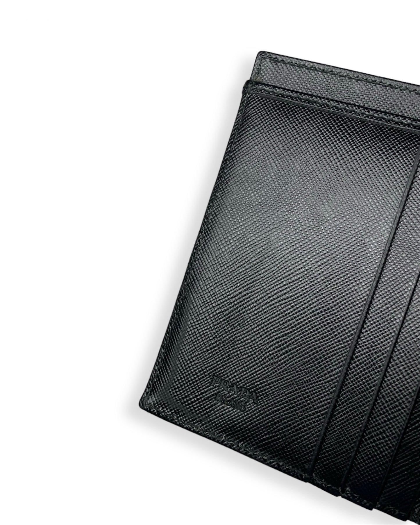 Prada Nylon Wallet Black