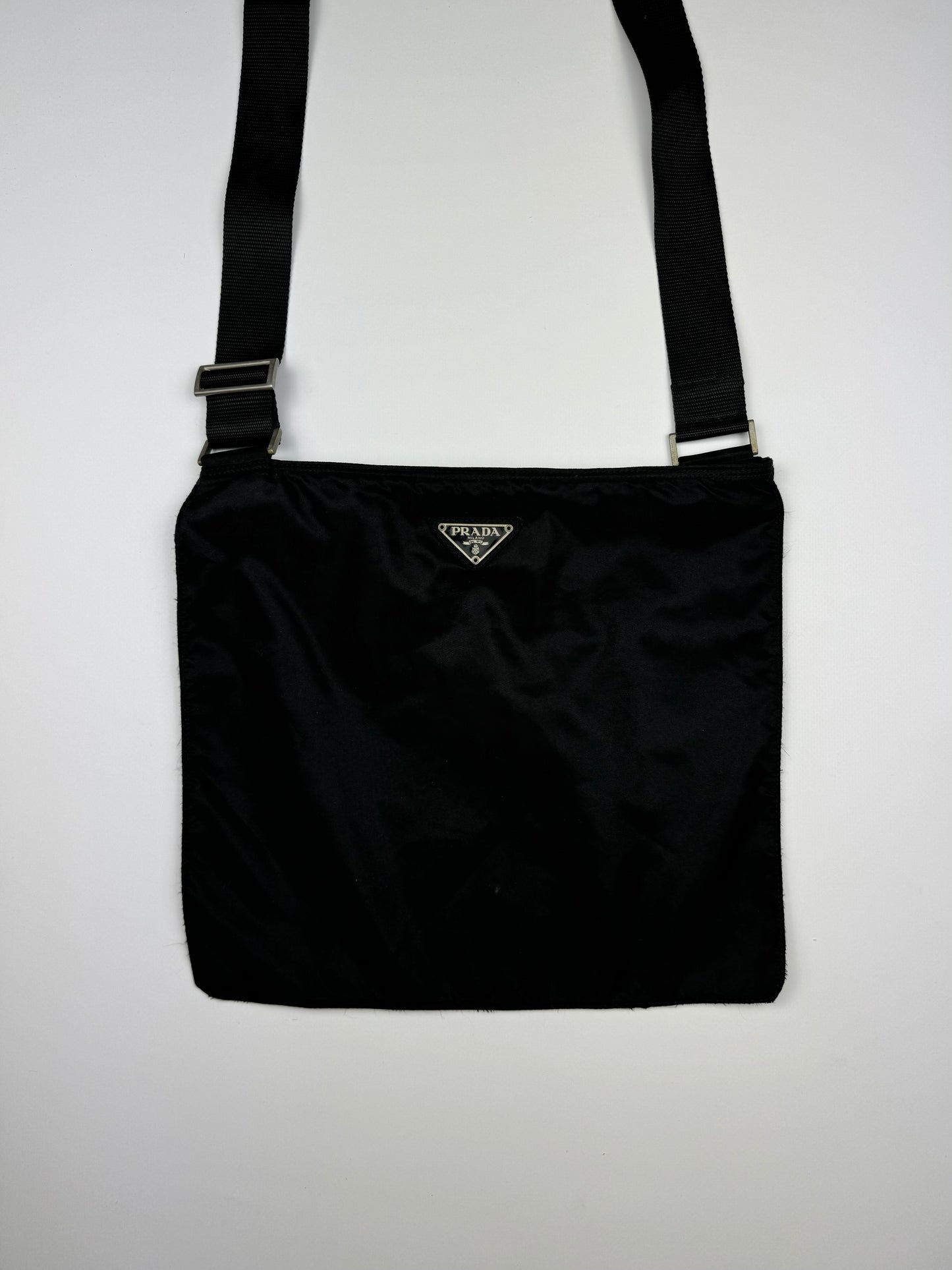 Prada Nylon Shoulderbag Black