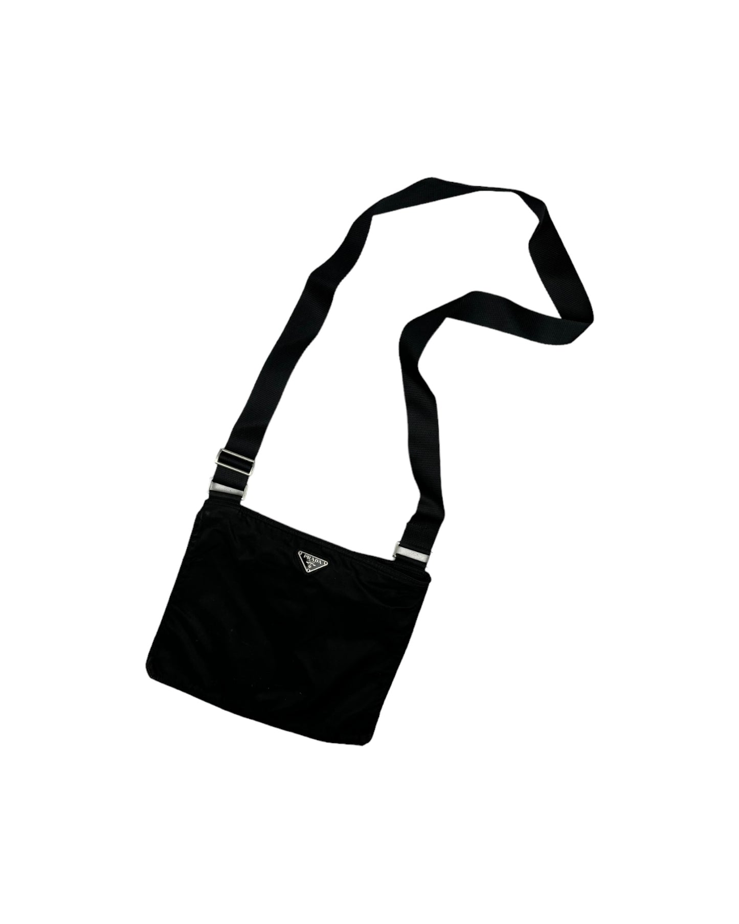 Prada Nylon Shoulderbag Black