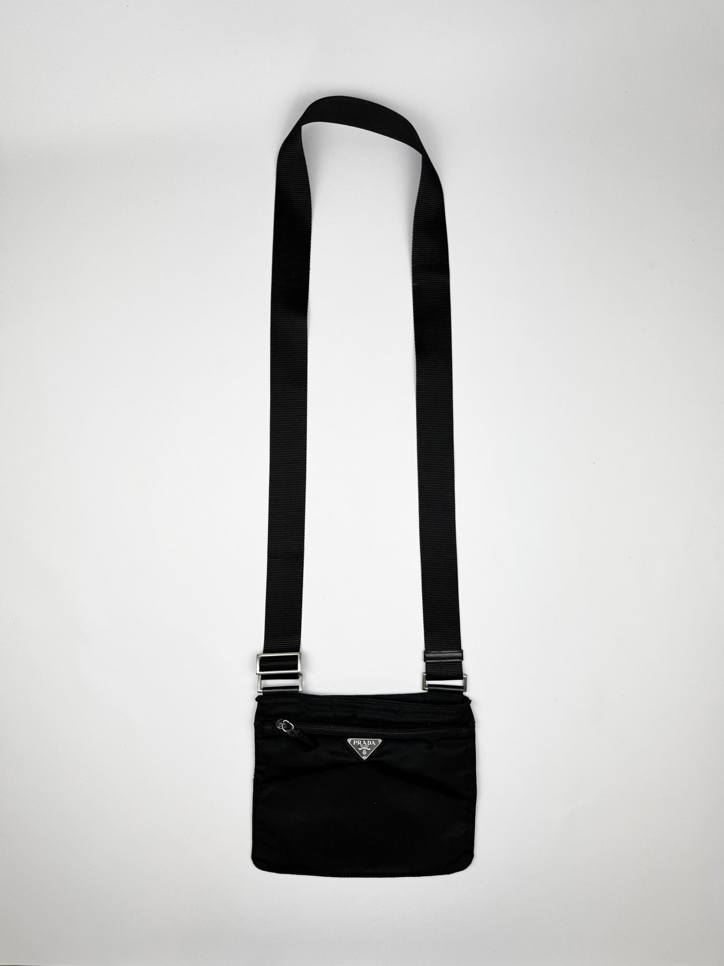 Prada Nylon Shoulderbag Black