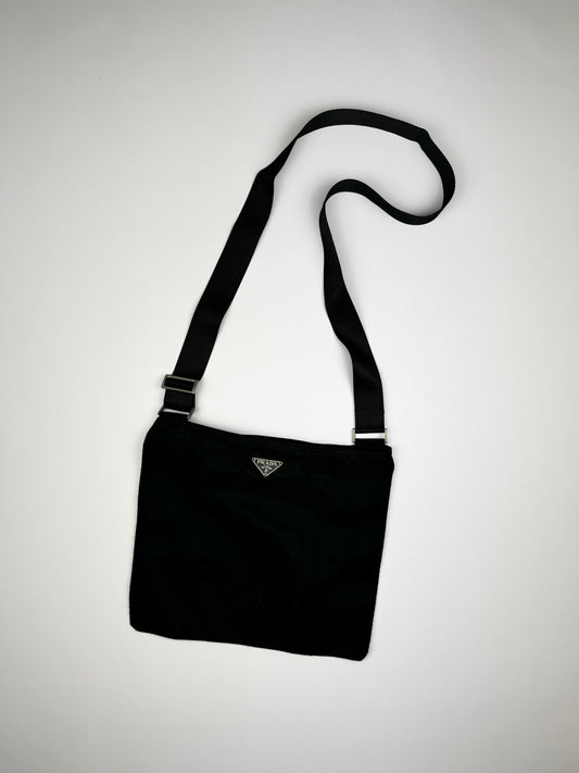 Prada Nylon Shoulderbag Black