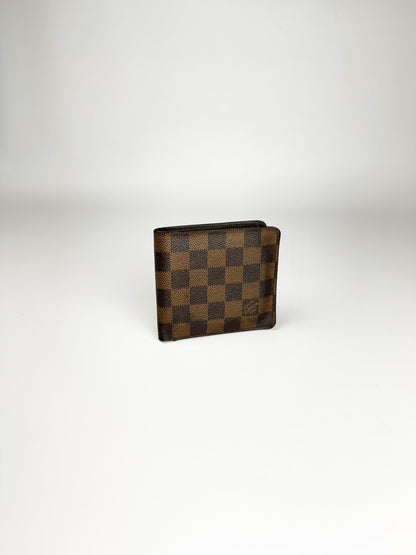 Louis Vuitton Marco Damier Wallet Brown