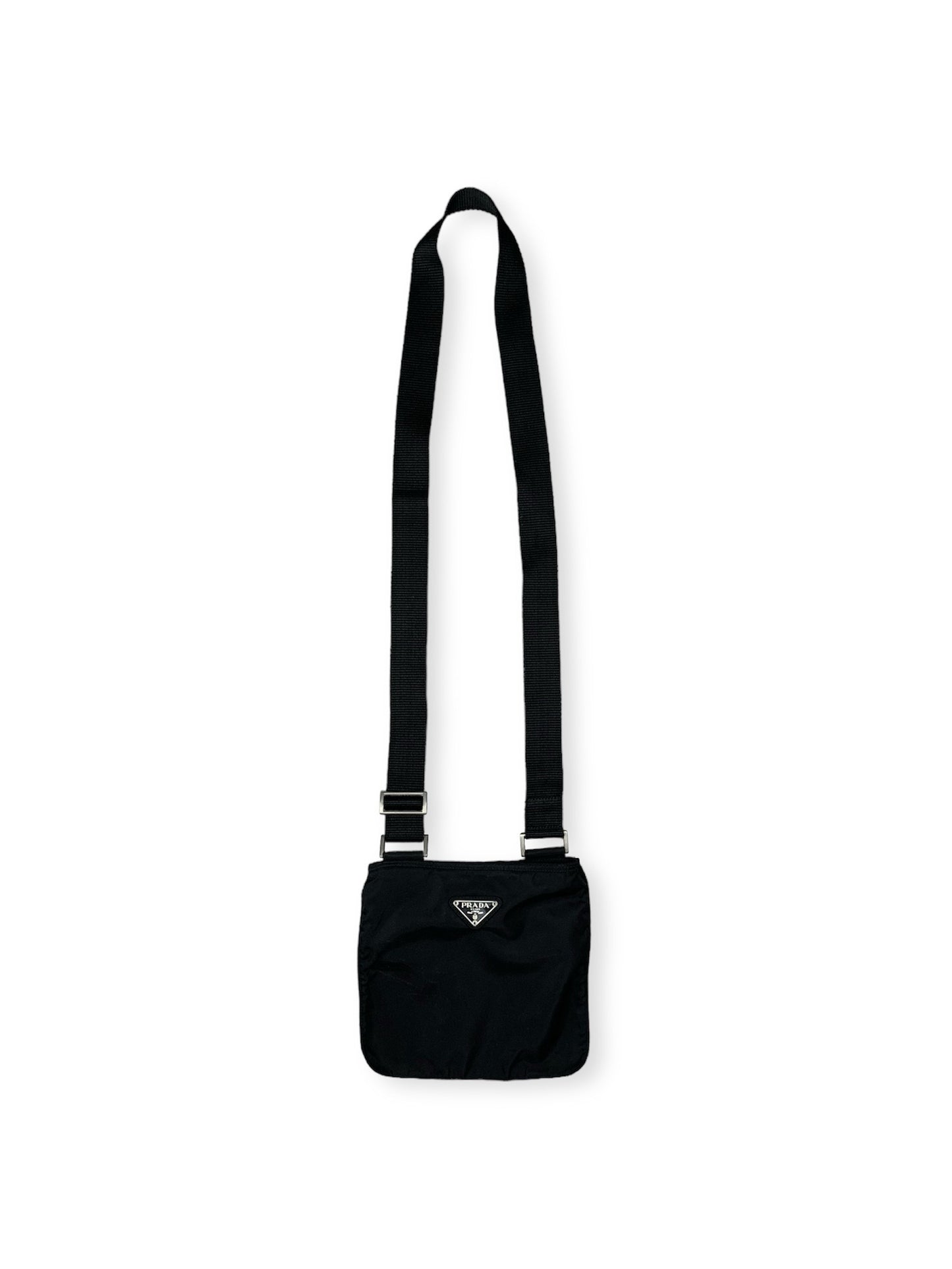 Prada Nylon Messenger Black Small