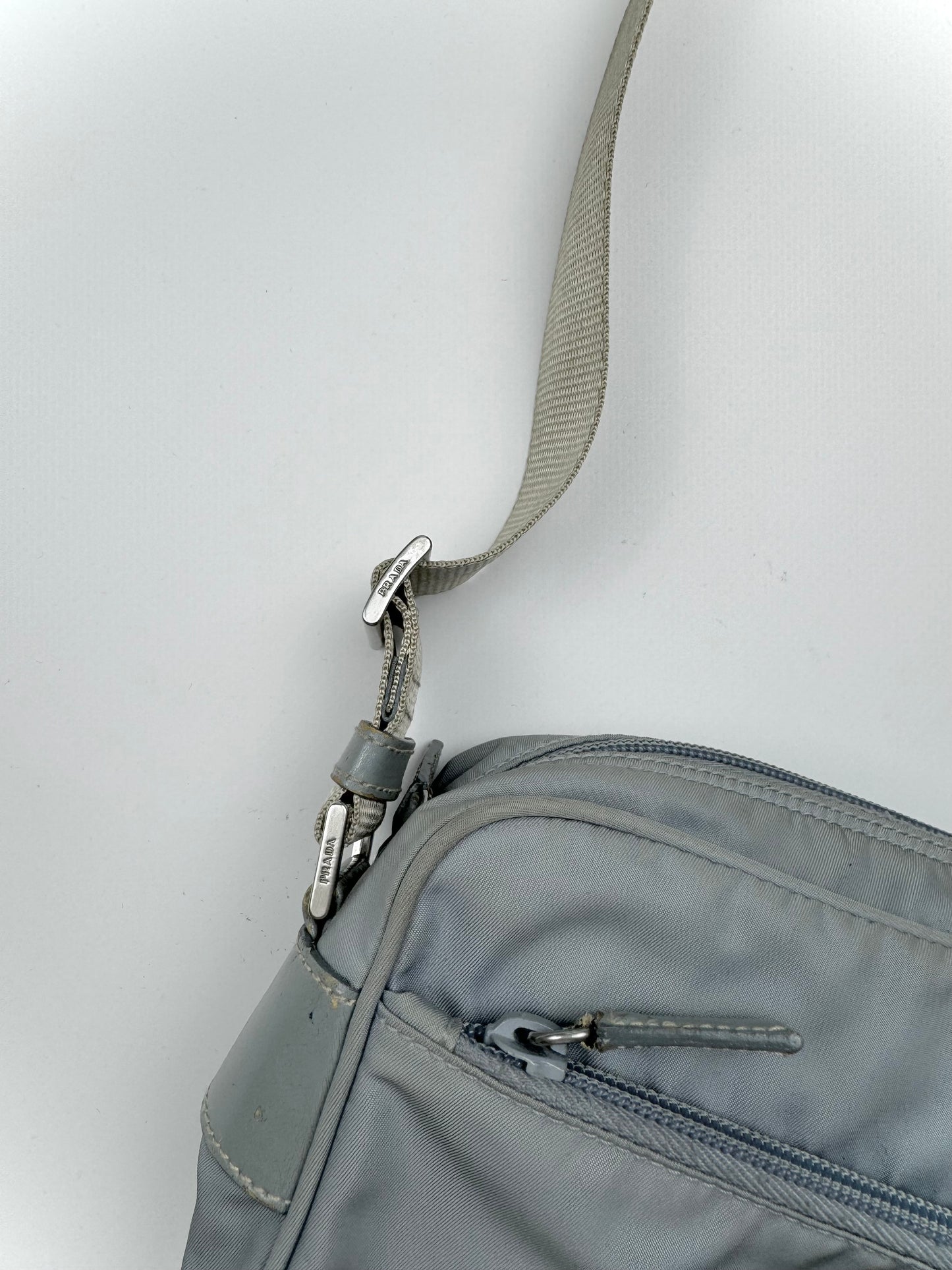 Prada Nylon Shoulderbag Babyblue