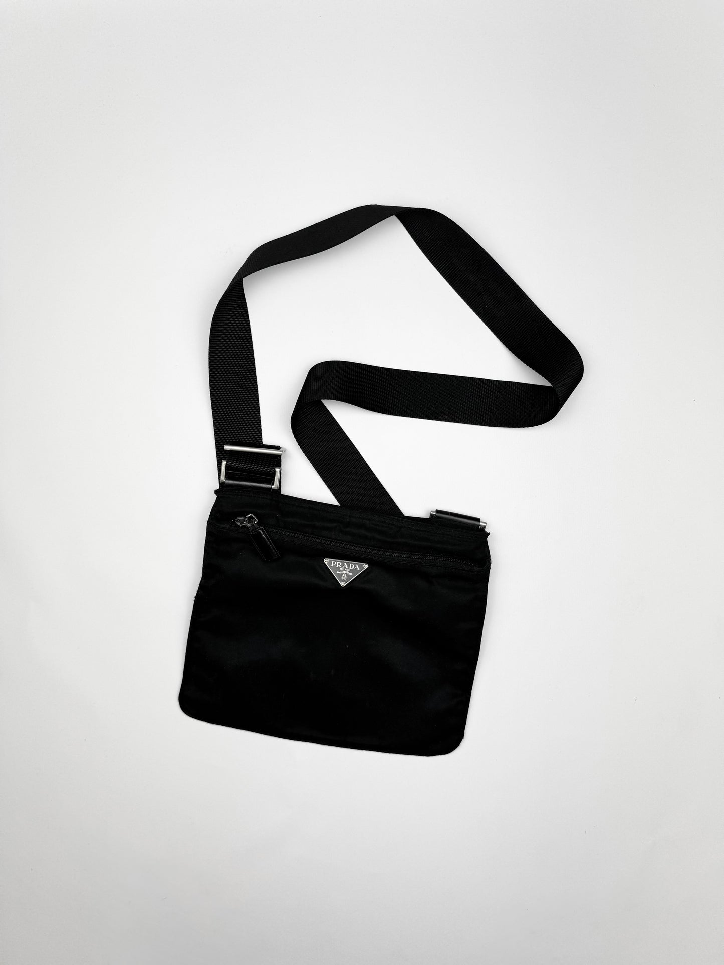 Prada Nylon Shoulderbag Black