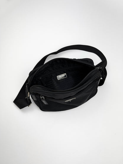 Prada Nylon Shoulderbag Black