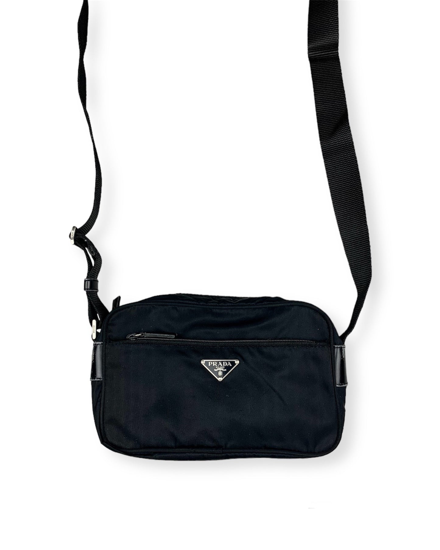 Prada Nylon Shoulderbag Black