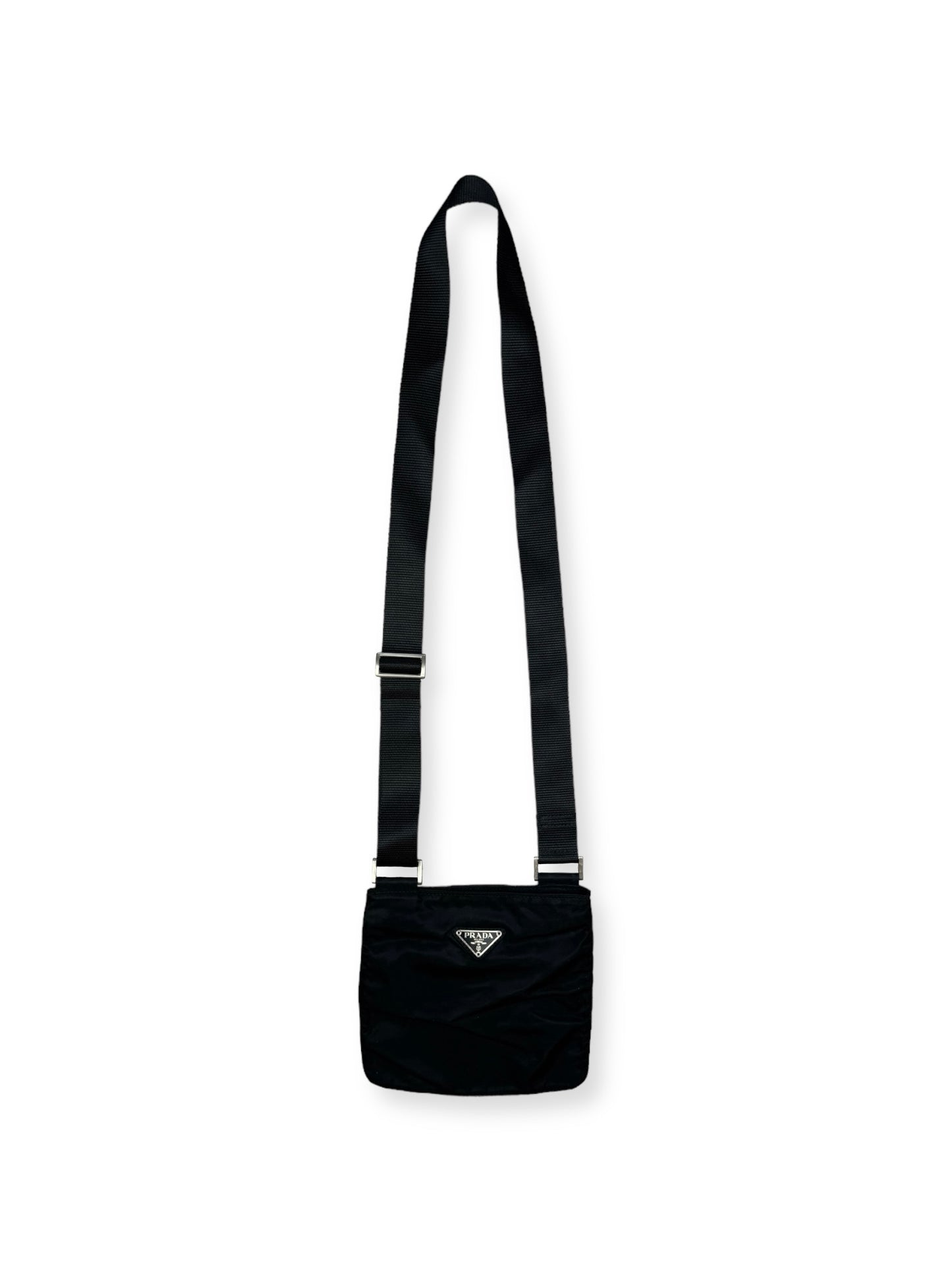 Prada Nylon Shoulderbag Black Small