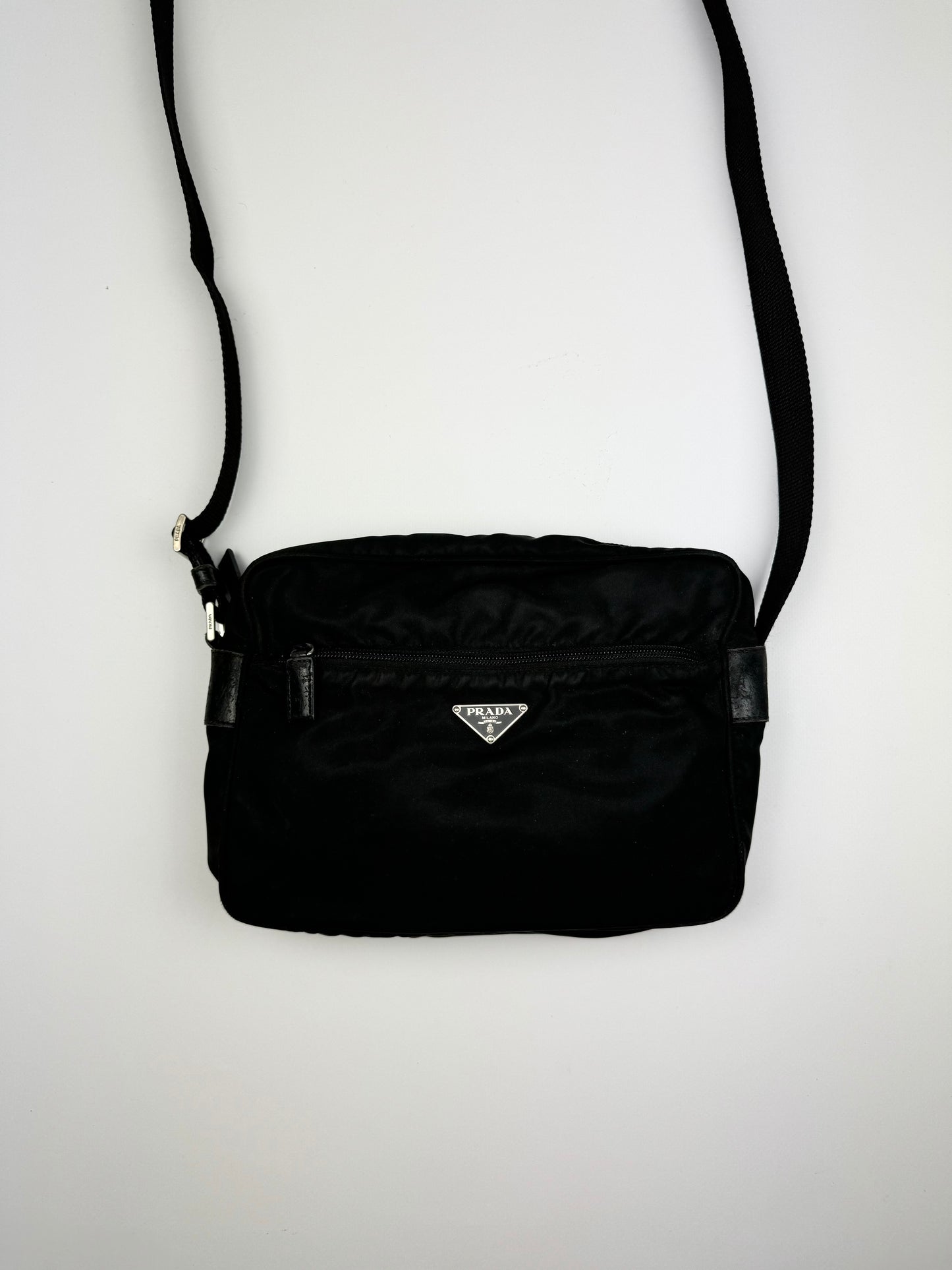 Prada Nylon Shoulderbag Black