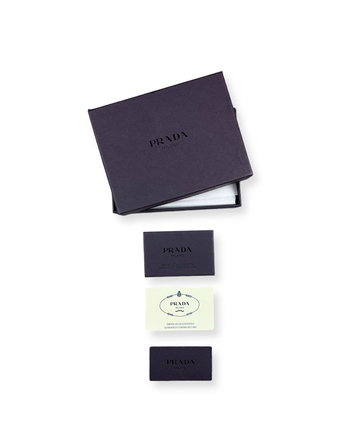 Prada Nylon Leather Wallet Black