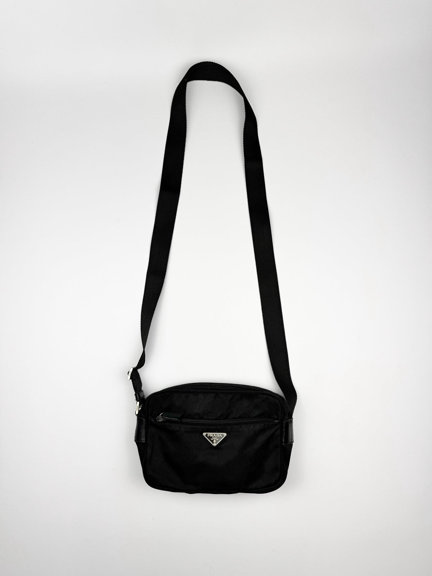 Prada Nylon Shoulderbag Black