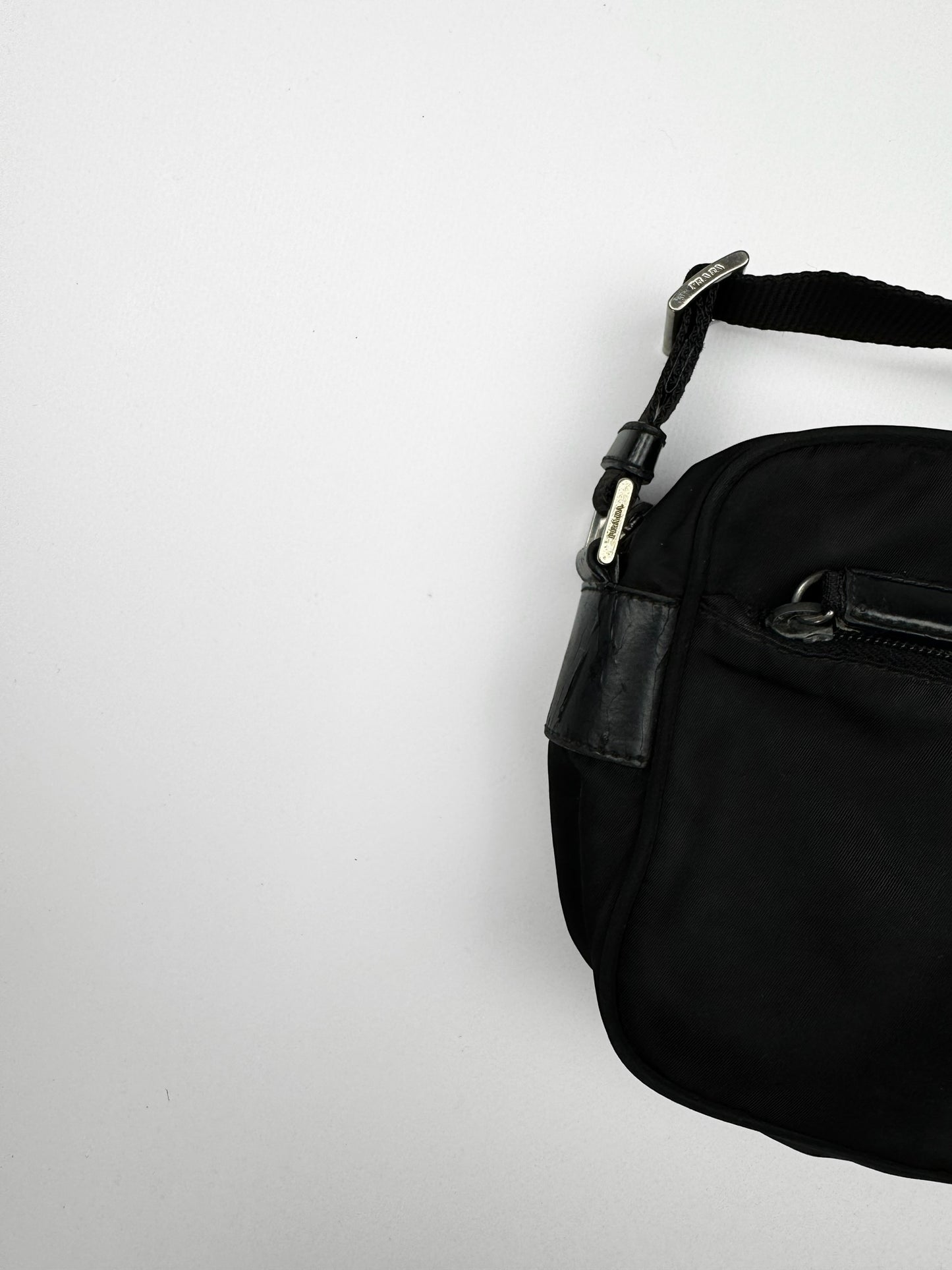 Prada Nylon Shoulderbag Black