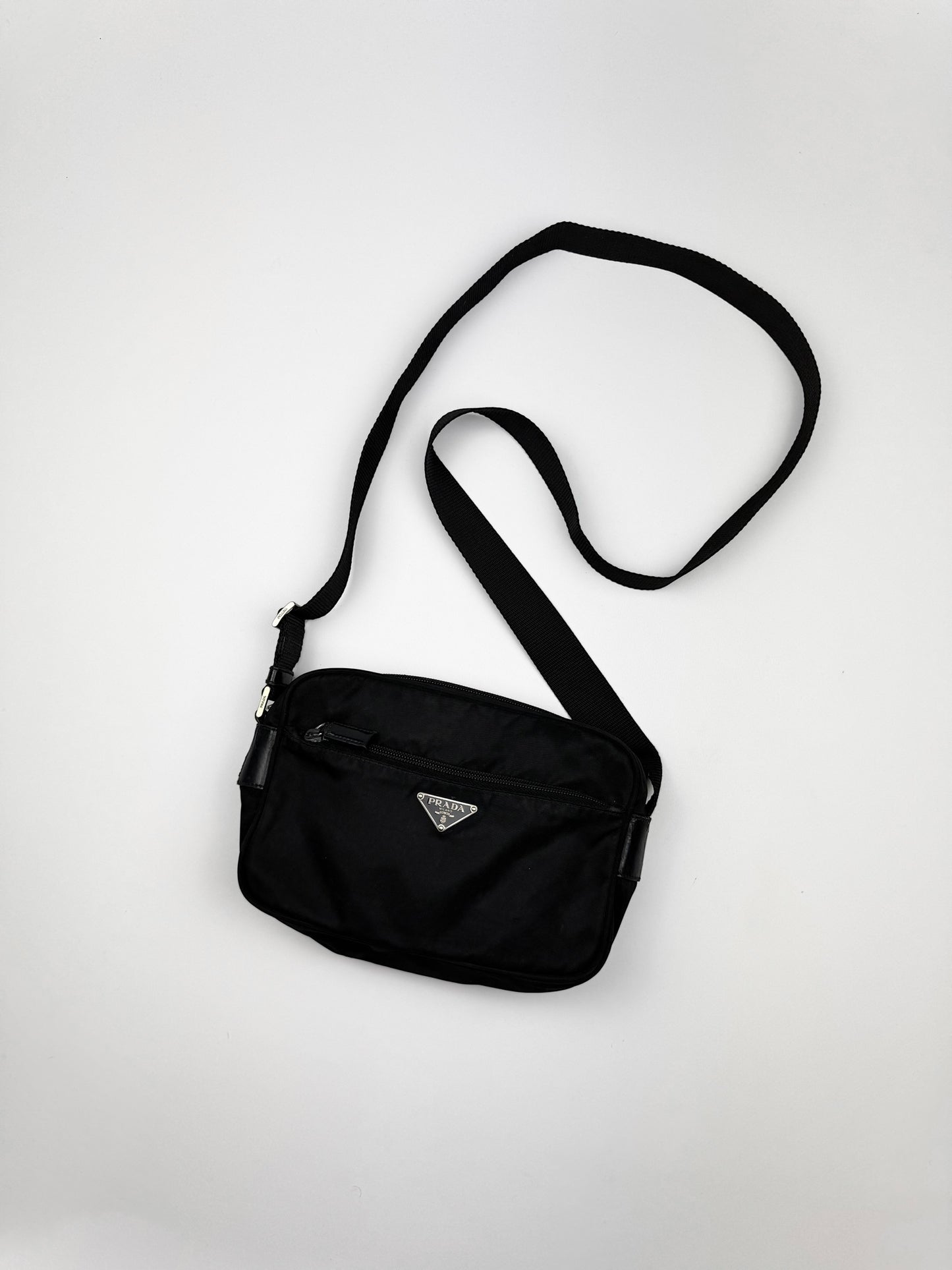 Prada Nylon Shoulderbag Black