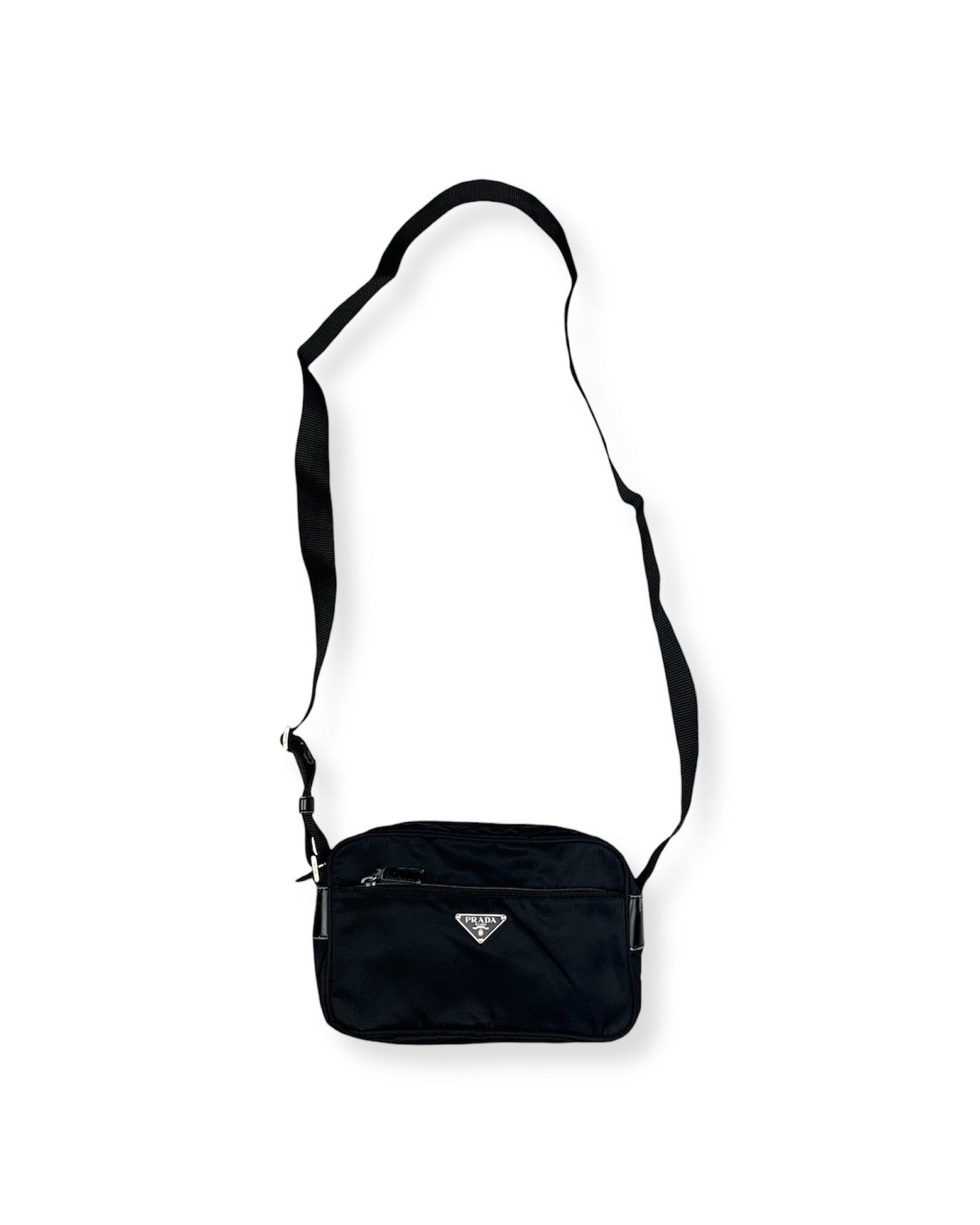 Prada Nylon Shoulderbag Black