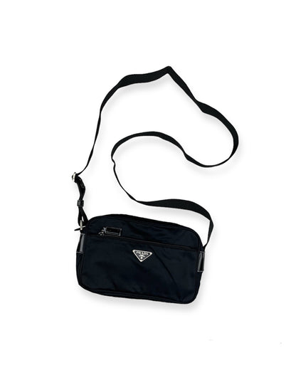 Prada Nylon Shoulderbag Black