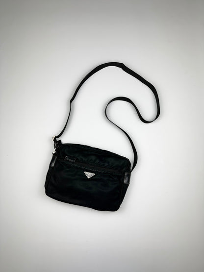 Prada Nylon Shoulderbag Black