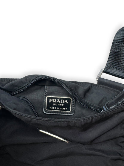 Prada Nylon Shoulderbag Black Small