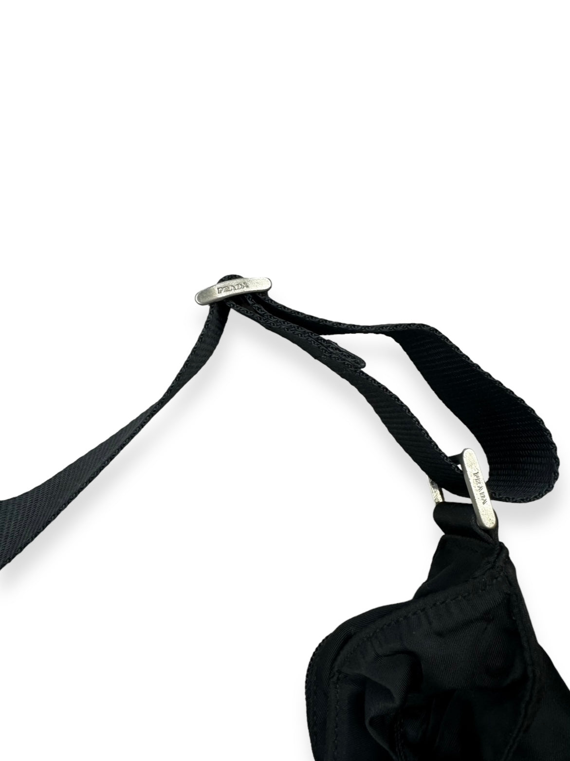 Prada Nylon Shoulderbag Small Black