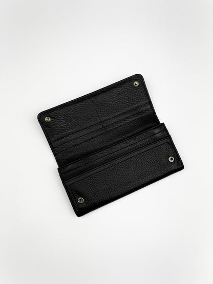 Prada Saffiano Leather Wallet Black