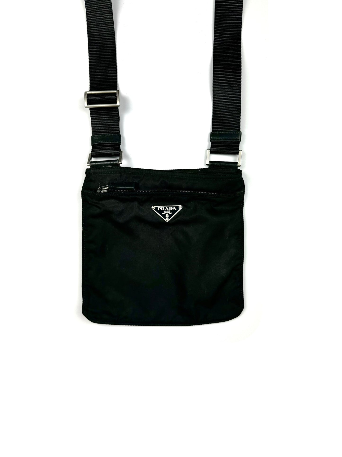 Prada Nylon Shoulderbag Black