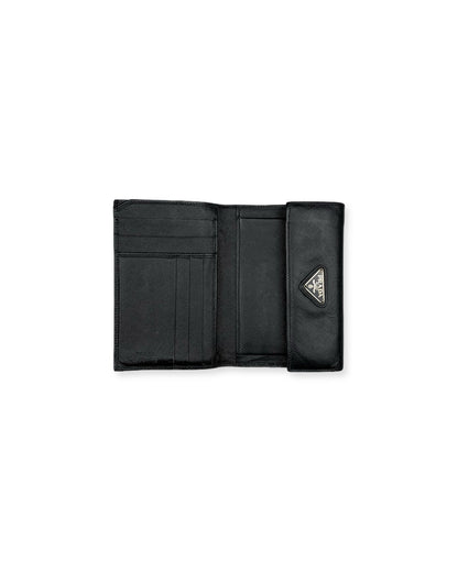 Prada Saffiano Leather Wallet Black