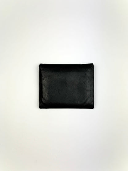 Prada Saffiano Leather Wallet Black