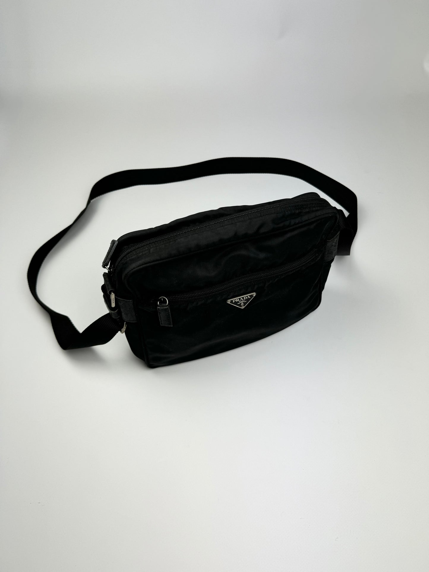 Prada Nylon Shoulderbag Black