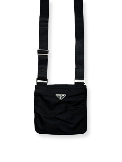 Prada Nylon Shoulderbag Black Small