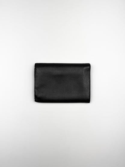 Prada Saffiano Leather Wallet Black