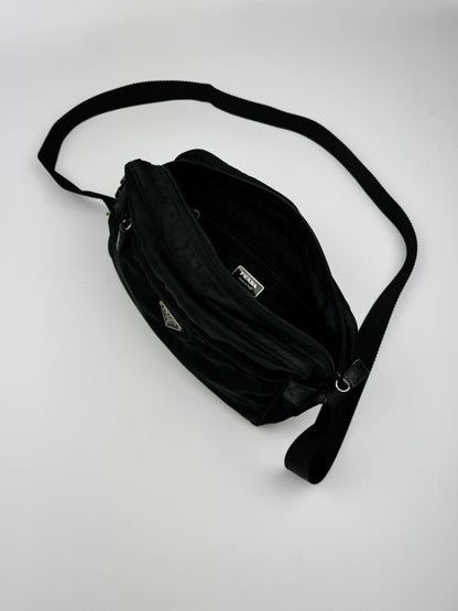 Prada Nylon Shoulderbag Black