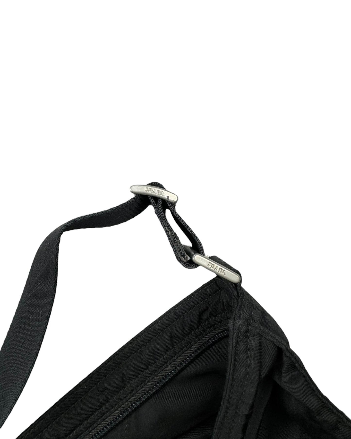 Prada Nylon Shoulderbag Black