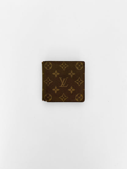 Louis Vuitton Marco Monogram Wallet Brown