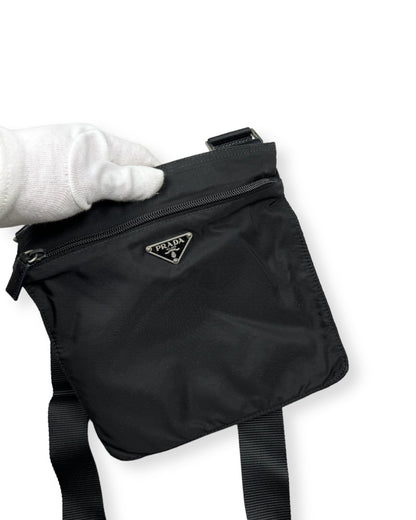 Prada Nylon Shoulderbag Black Dustbag