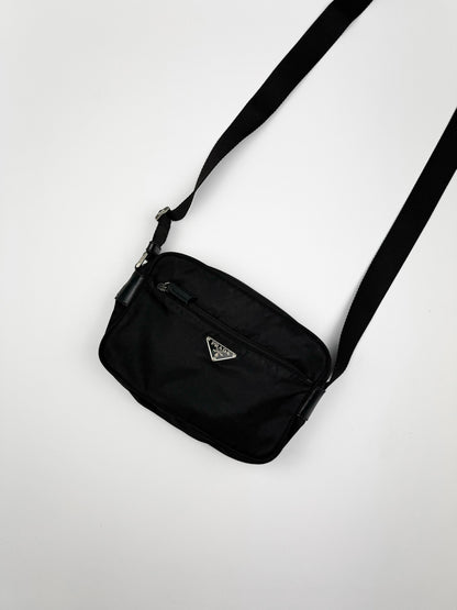 Prada Nylon Shoulderbag Black