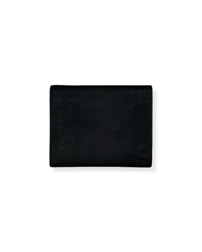 Prada Nylon Leather Wallet Black