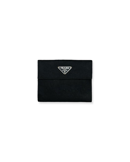 Prada Nylon Wallet Black