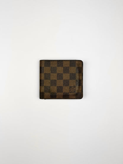 Louis Vuitton Marco Damier Wallet Brown