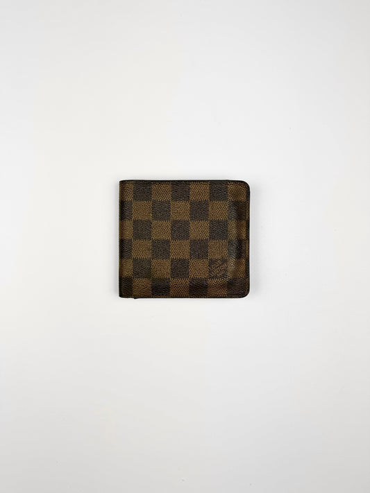 Louis Vuitton Marco Damier Wallet Brown