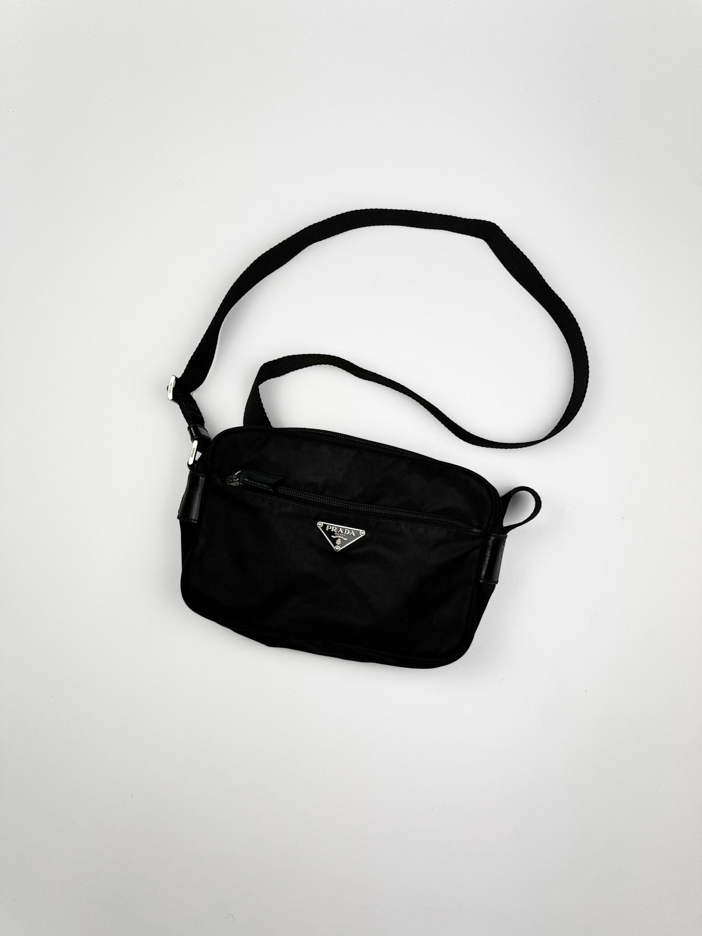 Prada Nylon Shoulderbag Black