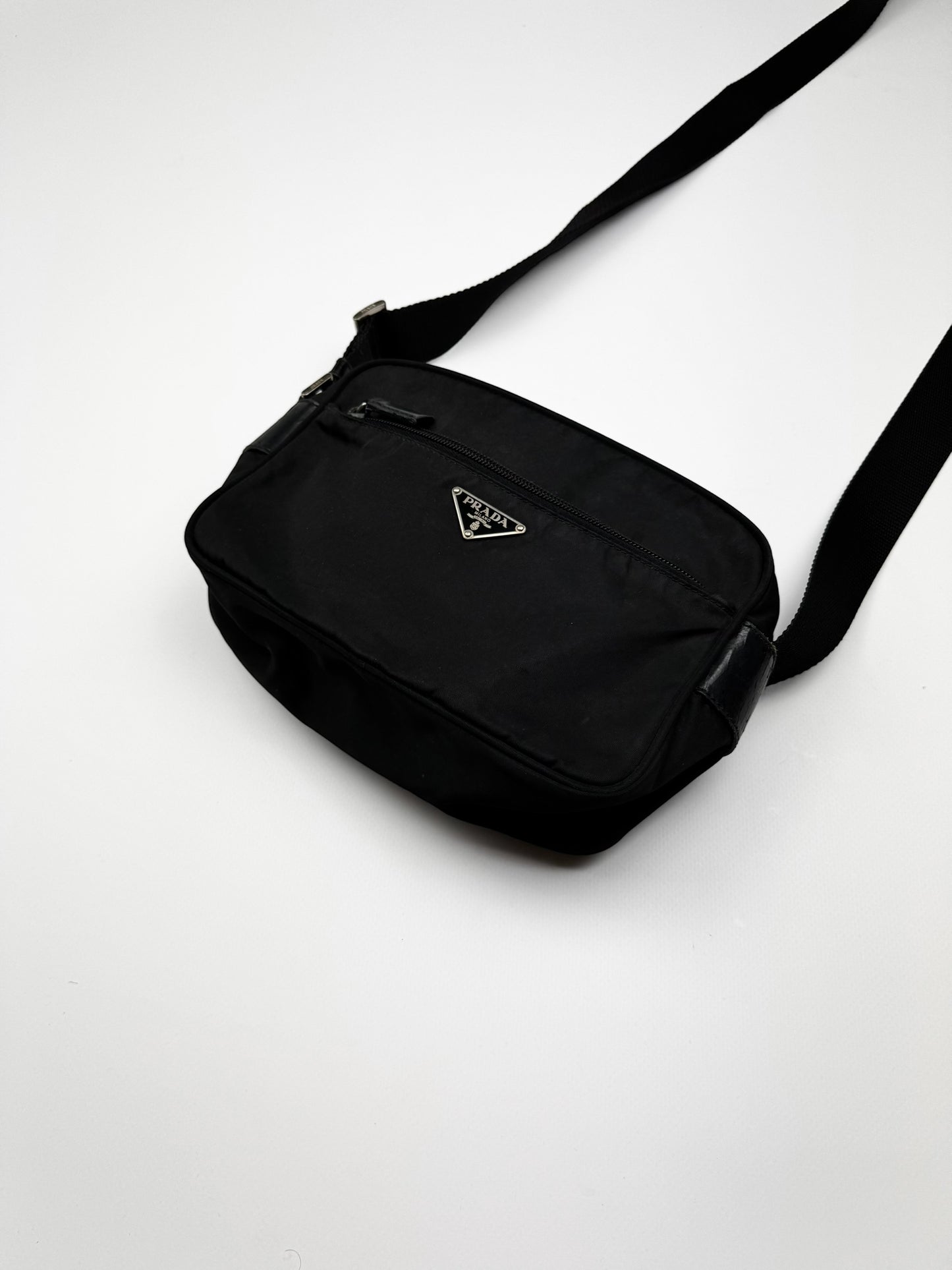 Prada Nylon Shoulderbag Black