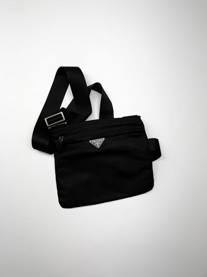 Prada Nylon Shoulderbag Black