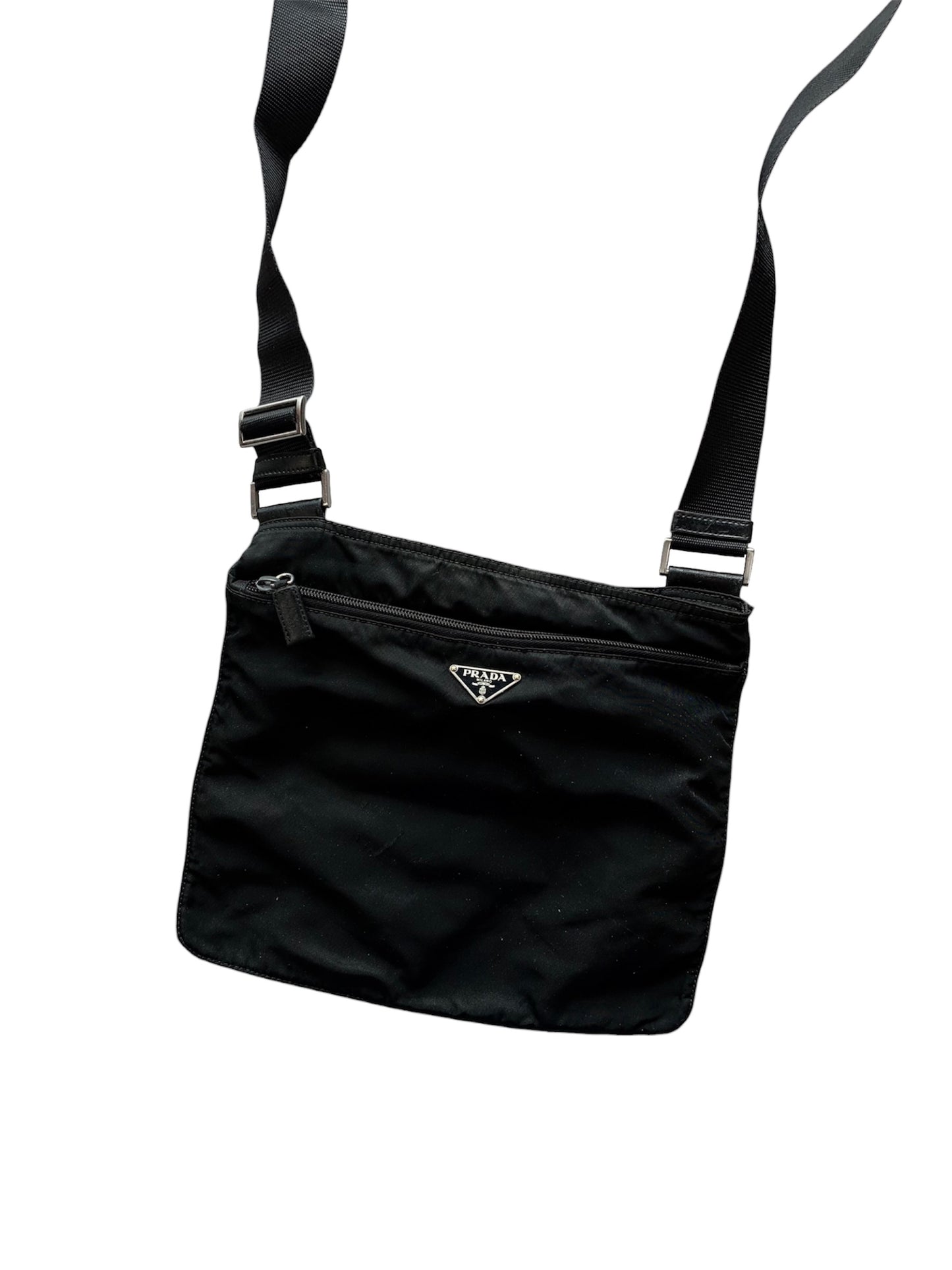 Prada Nylon Shoulderbag Black