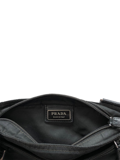 Prada Nylon Shoulderbag Black Small