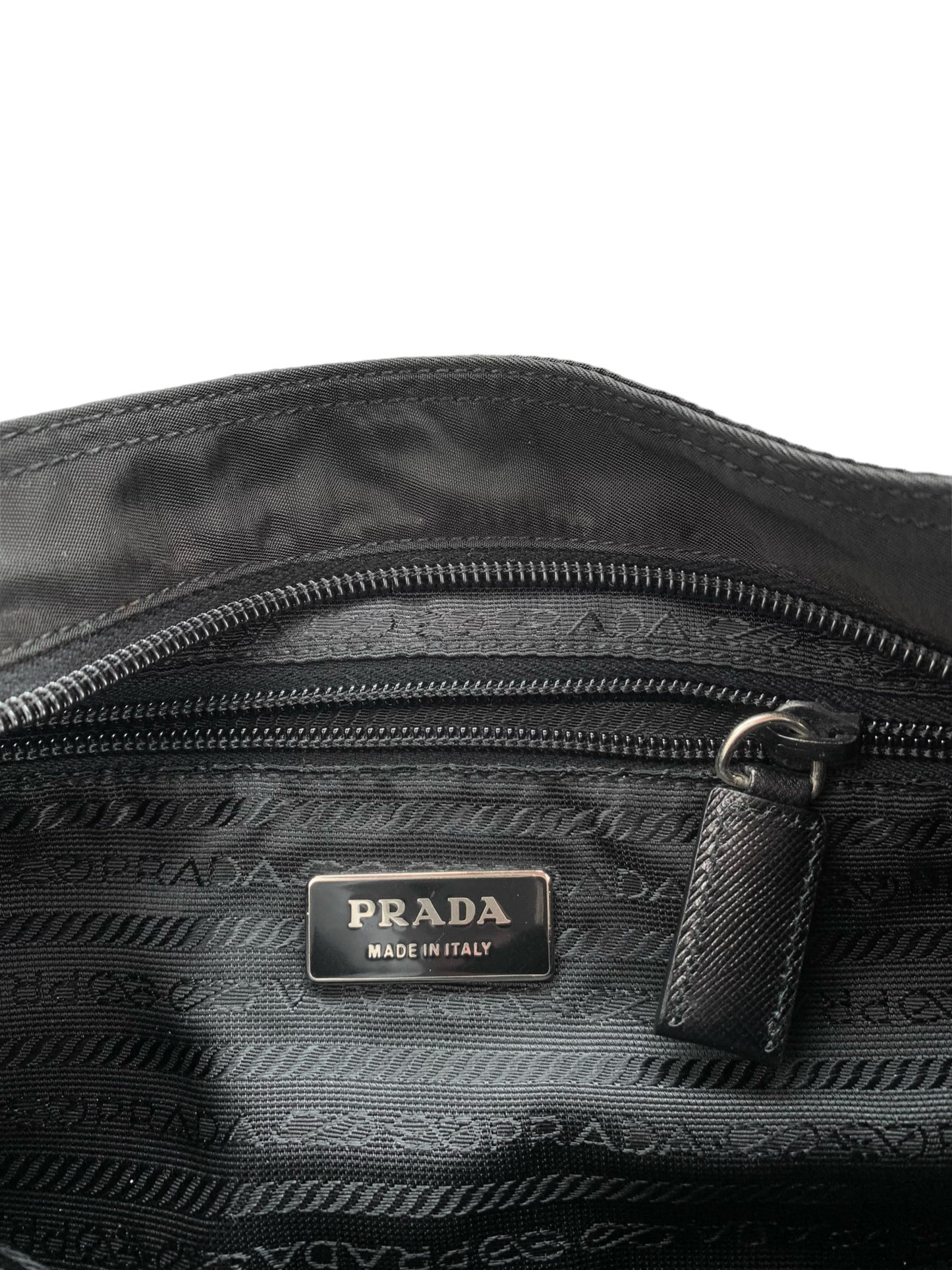 New Prada Nylon Shoulder Bag Black