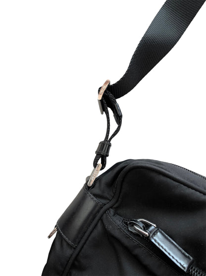 Prada Nylon Shoulder Bag Black