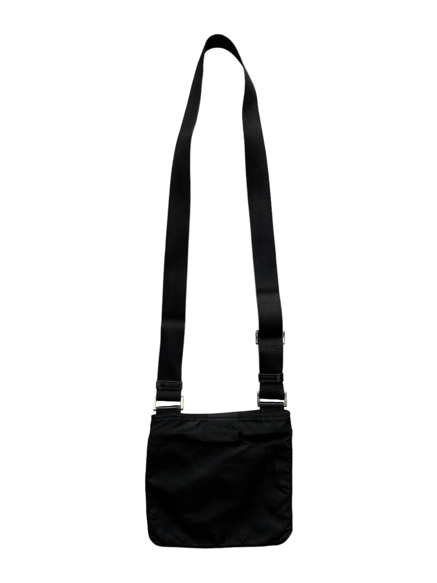 Prada Nylon Shoulder Bag Black Small