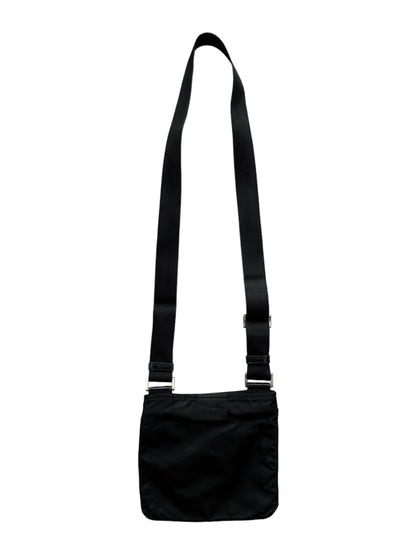 Prada Nylon Shoulder Bag Black Small