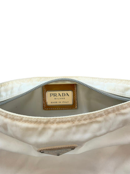 Prada Nylon Shoulderbag Cream White