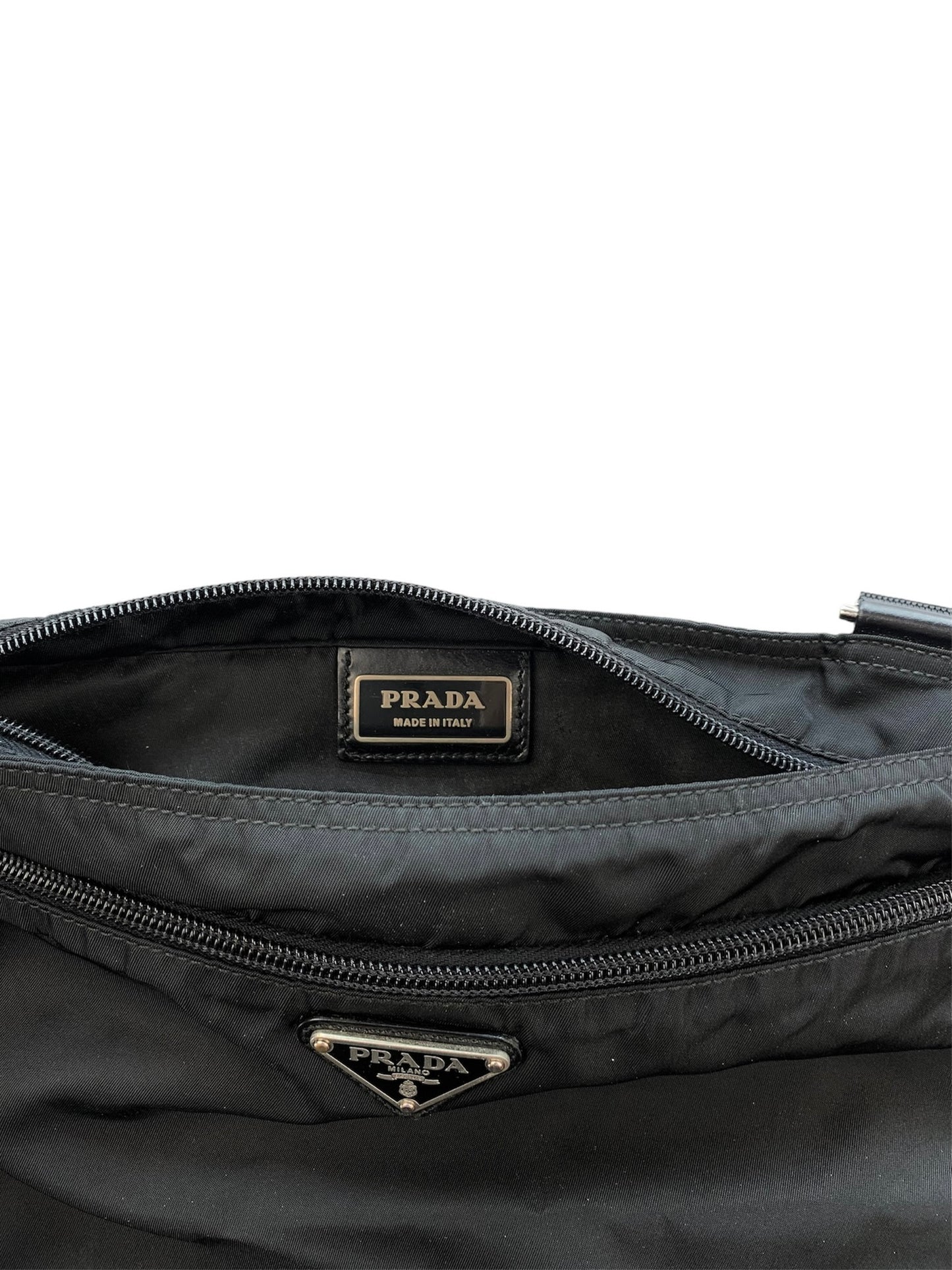 Prada Nylon Shoulderbag Black