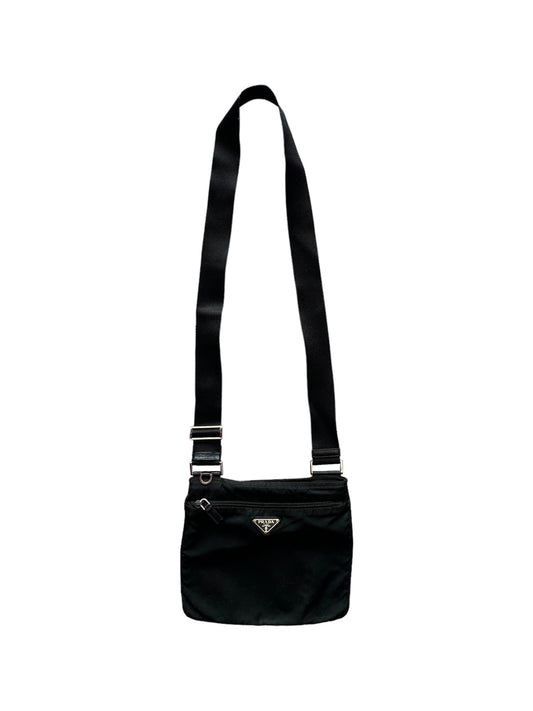 Prada Nylon Shoulderbag Black Small